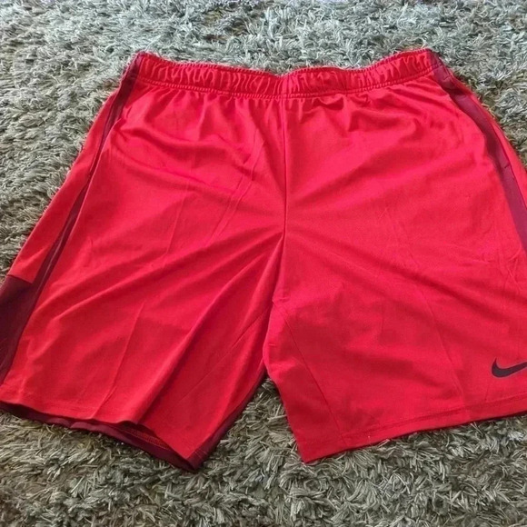 BIG and tall Nike DRI-fit knit hybrid training shorts - Picture 6 of 10